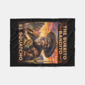 ザブリトバンディトエルスクアチョ フリースブランケット (正面(横))