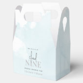 ザブリーズオンクラウド9シックエレガントブライダルシャワー フェイバーボックス (オープン)