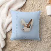 ザブリーフルームブルー クッション (ブランケット)