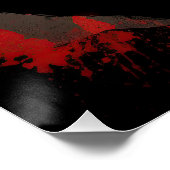 ザブルドッグ，赤と黒003 – ウルズダレア ポスター (コーナー)