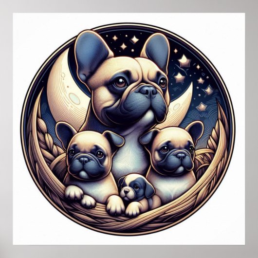 ザブルドフランスのッグ、コンパニオン・ドッグ ポスター (正面)