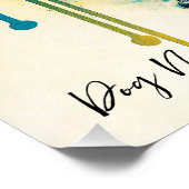 ザブルフランスのドッグ – コンポジション002 ポスター (コーナー)