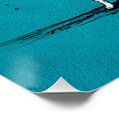 ザブルフランスのドッグ – コンポジション004 ポスター (コーナー)