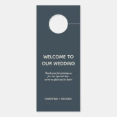 ザブルーいかり |ウェルカムゲストの邪魔をしない ドアノブサイン (裏面)