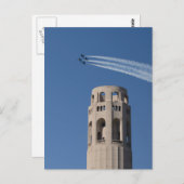 ザブルーエンジェルズフライバイコットタワー ポストカード (正面/裏面)