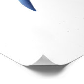 ザブルーカニプリント ポスター (角)