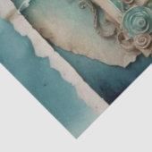 ザブルークラーケン | ヴィンテージ触手芸術 – Decopage 薄葉紙 (詳細)