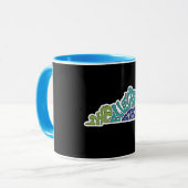 ザブルーグラス州 – ケンタッキー マグカップ (正面左)