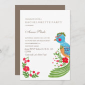 ザブルーケツァルバチェロレッテ招待状 招待状 (正面/裏面)