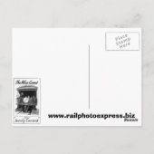 ザブルーコメットトレインカスタムハガキ ポストカード (裏面)