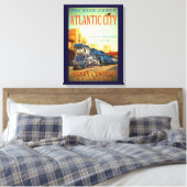 ザブルーコメットトレインキャンバスプリントプリント キャンバスプリント (インサイチュ (寝室))