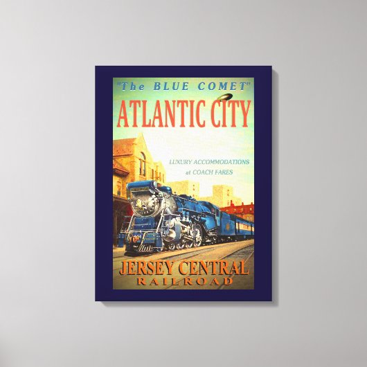 ザブルーコメットトレインキャンバスプリントプリント キャンバスプリント (正面)