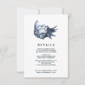 ザブルーシーシェル |の結婚ゲスト詳細 招待状 (正面)