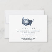 ザブルーシーシェル |ウェディングレセプションエンクロージャ 招待状 (正面)