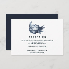 ザブルーシーシェル |ウェディングレセプションエンクロージャ 招待状