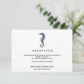 ザブルーシーホース |ウェディングレセプションエンクロージャ 招待状 (スタンド正面)