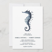 ザブルーシーホース |結婚式招待状 招待状 (正面)