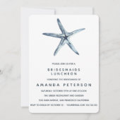 ザブルースターフィッシュ花嫁ランチョ結婚ン 招待状 (正面)