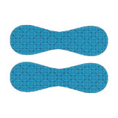 ザブルースヴィンテージブルーフラクタル万華鏡のように千変万化するパターン 野球ボール (パネル)