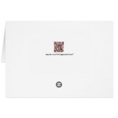 ザブルータフテッドバードサンキューカード (裏面横)