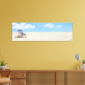 ザブルーチェアキャンバス印刷 – by Just Dahl キャンバスプリント (インサイチュ (リビング))