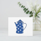 ザブルーティーポット ポストカード (スタンド正面)