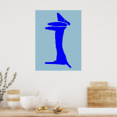 ザブルードッグダックスシュント ポスター (キッチン)