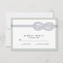 ザブルーノット |ウェディングRSVP 出欠カード