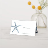 ザブルーヒトデ |航海のテー結婚ブルの場所 プレイスカード (正面)