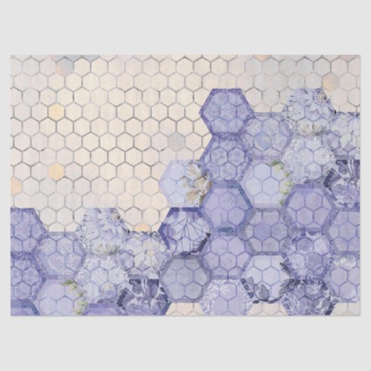 ザブルービーシリーズデザイン10ティッシュペーパー 薄葉紙 (正面)