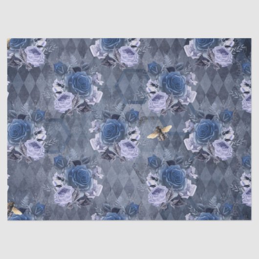 ザブルービーシリーズデザイン1 薄葉紙 (正面)