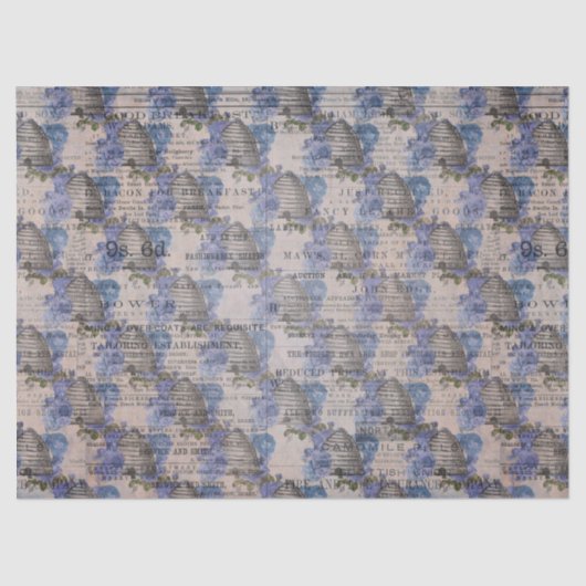 ザブルービーシリーズデザイン3 薄葉紙 (正面)