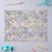 ザブルービーシリーズデザイン8ティッシュペーパー 薄葉紙 (クラフト)