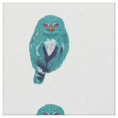 ザブルーフクロウ ファブリック (クローズアップ)