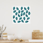 ザブルーフクロウ ポスター (キッチン)