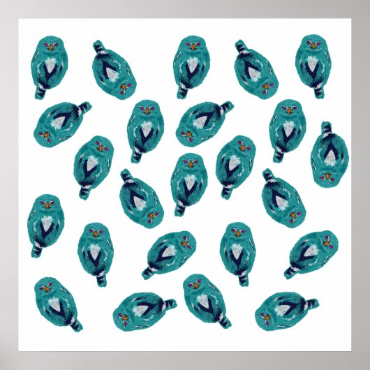 ザブルーフクロウ ポスター (正面)