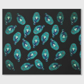 ザブルーフクロウ ラッピングペーパー (フラット)