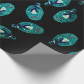 ザブルーフクロウ ラッピングペーパー (角)