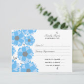 ザブルーブロッサム結婚コレクション 出欠カード (スタンド正面)