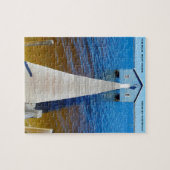 ザブルーボートハウスクロリーオーストラリア ジグソーパズル (横)