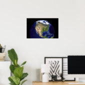 ザブルーマーブルネクストジェネレーションアース4 ポスター (ホームオフィス)