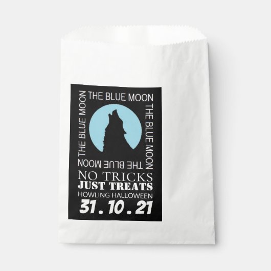 ザブルームーンハローウィンパーティトリートフェイスバッグ フェイバーバッグ (正面)