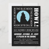 ザブルームーンハローウィンパーティ 招待状 (正面)