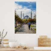 ザブルーモスク、イスタンブール ポスター (キッチン)