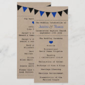 ザブルーモダンバンティン結婚ズコレクション プログラム (正面/裏面)