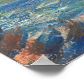 ザブルーリバーオーガストルノアールファインアート ポスター (角)