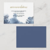 ザブルーリーフ |の結婚ホテル宿泊施設 エンクロージャーカード (正面/裏面)