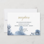 ザブルーリーフ |ウェディング航海のレセプション 招待状 (正面)