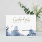 ザブルーリーフ |ウェー航海のディングRSVP 出欠カード (スタンド正面)