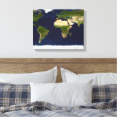 ザブルー大理石 キャンバスプリント (インサイチュ (寝室))